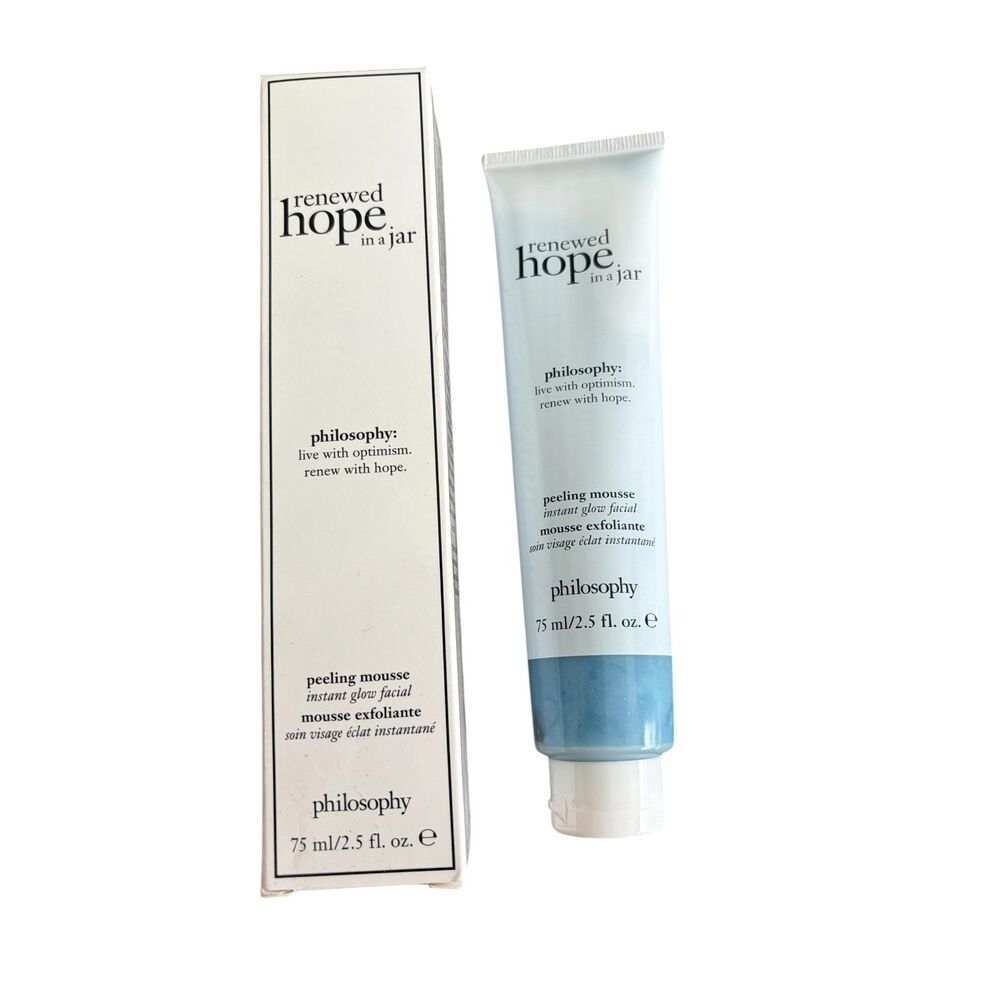 Philosophy Hope In A Jar Instant Glow Peeling Mousse 2.5oz / 75ml Sealed